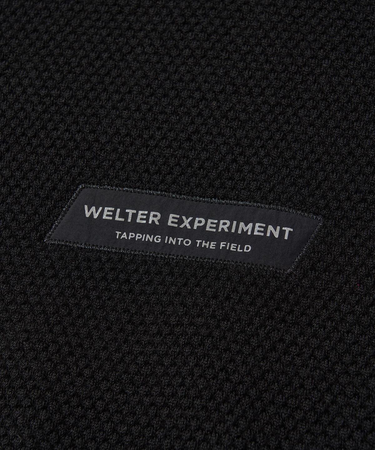 웰터 익스페리먼트(WELTER EXPERIMENT) MERINO WOOL BALACLAVA  KNIT PULLOVER_BLACK