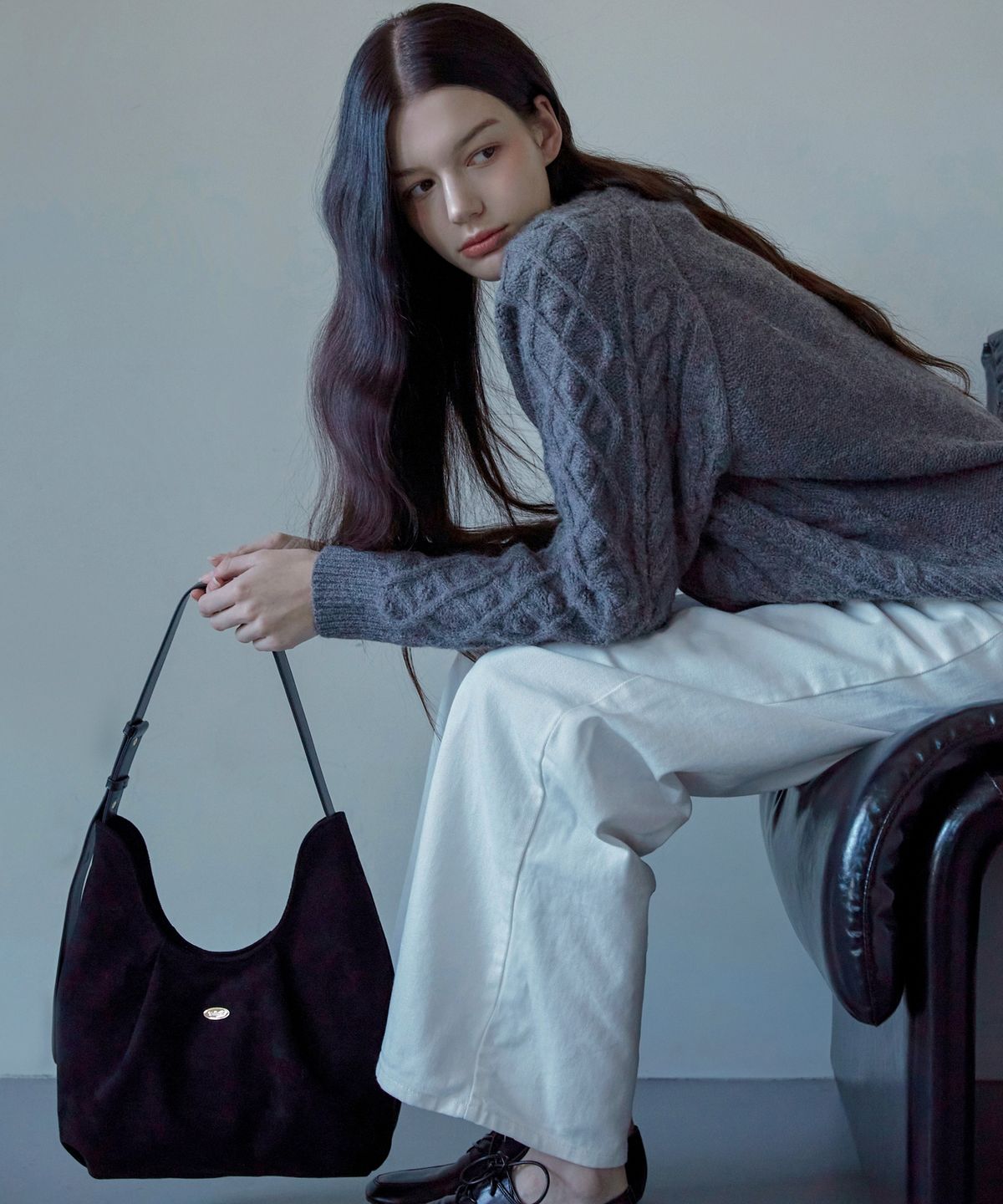 벨류엣(VALLUAT) Jelin bag_Black