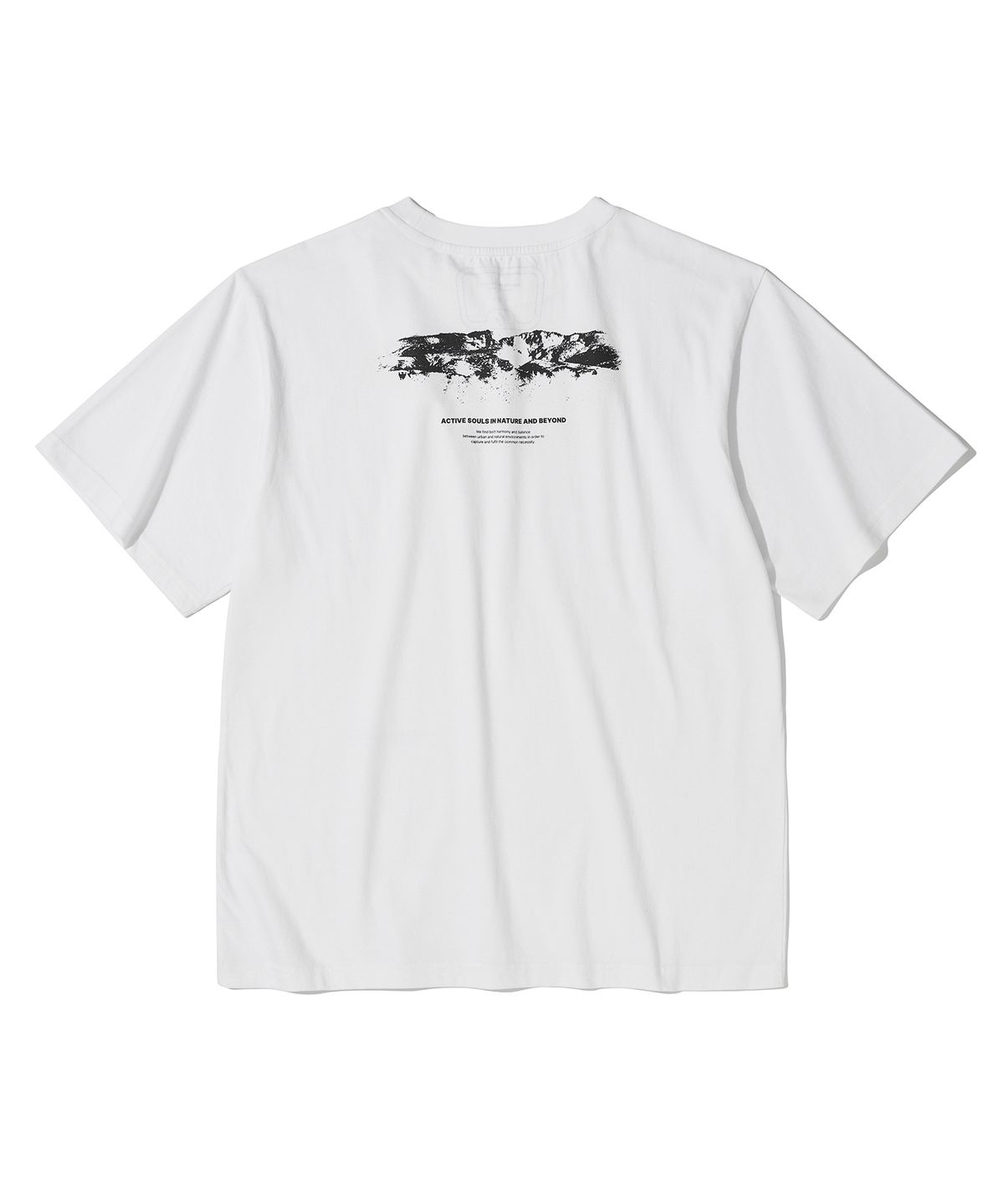 웰터 익스페리먼트(WELTER EXPERIMENT) VIA LACTEA T-SHIRT_WHITE