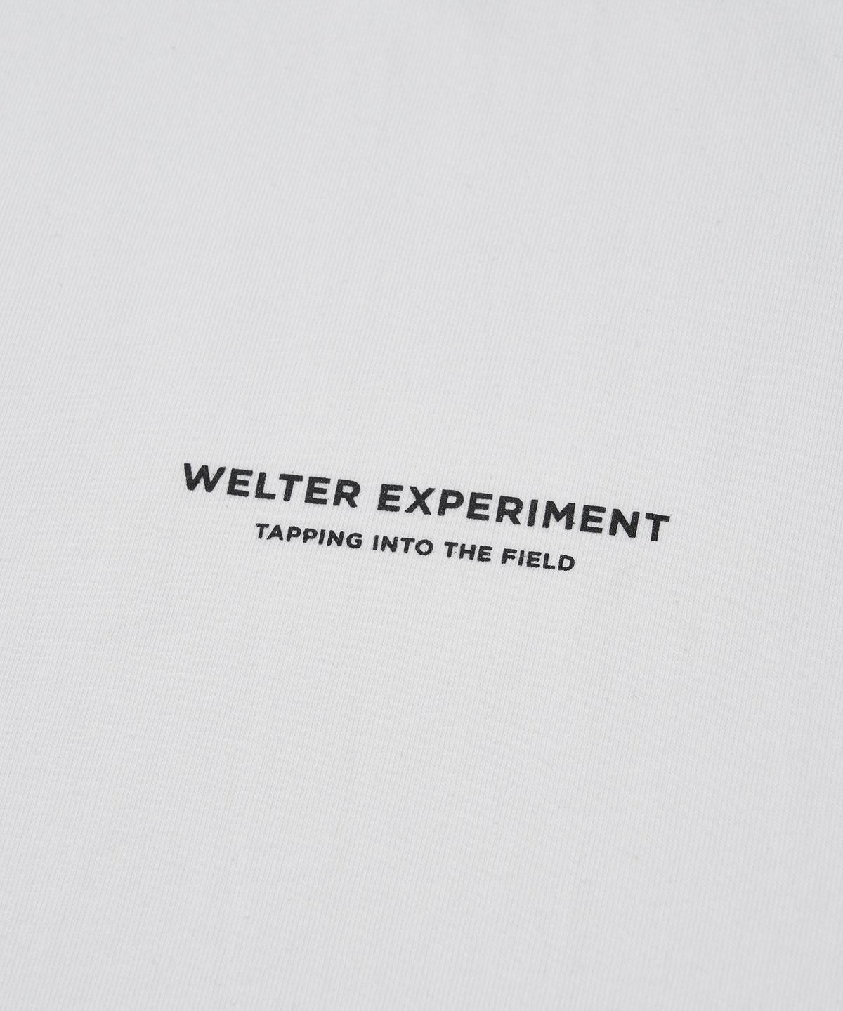 웰터 익스페리먼트(WELTER EXPERIMENT) VIA LACTEA T-SHIRT_WHITE