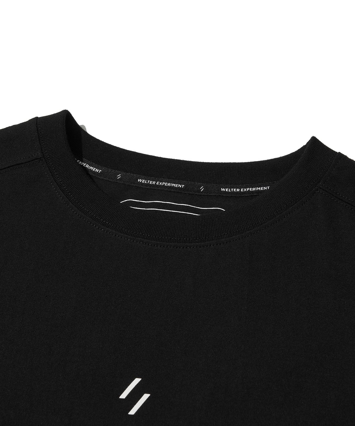 웰터 익스페리먼트(WELTER EXPERIMENT) VIA LACTEA T-SHIRT_BLACK