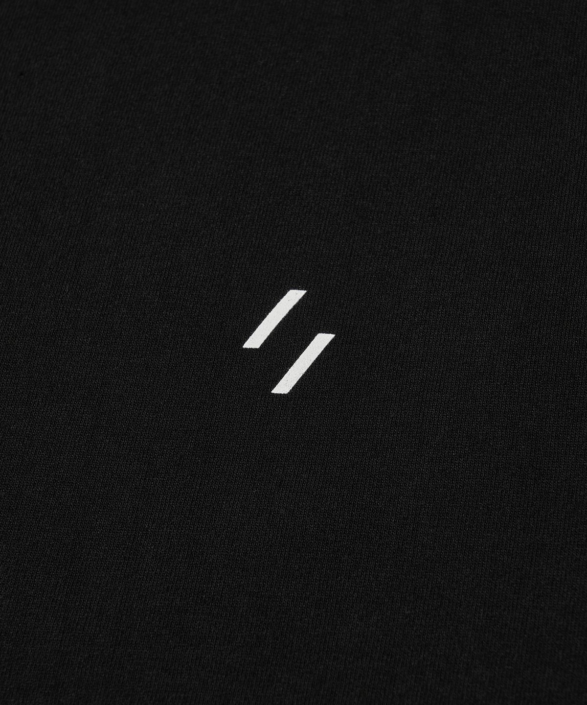 웰터 익스페리먼트(WELTER EXPERIMENT) VIA LACTEA T-SHIRT_BLACK