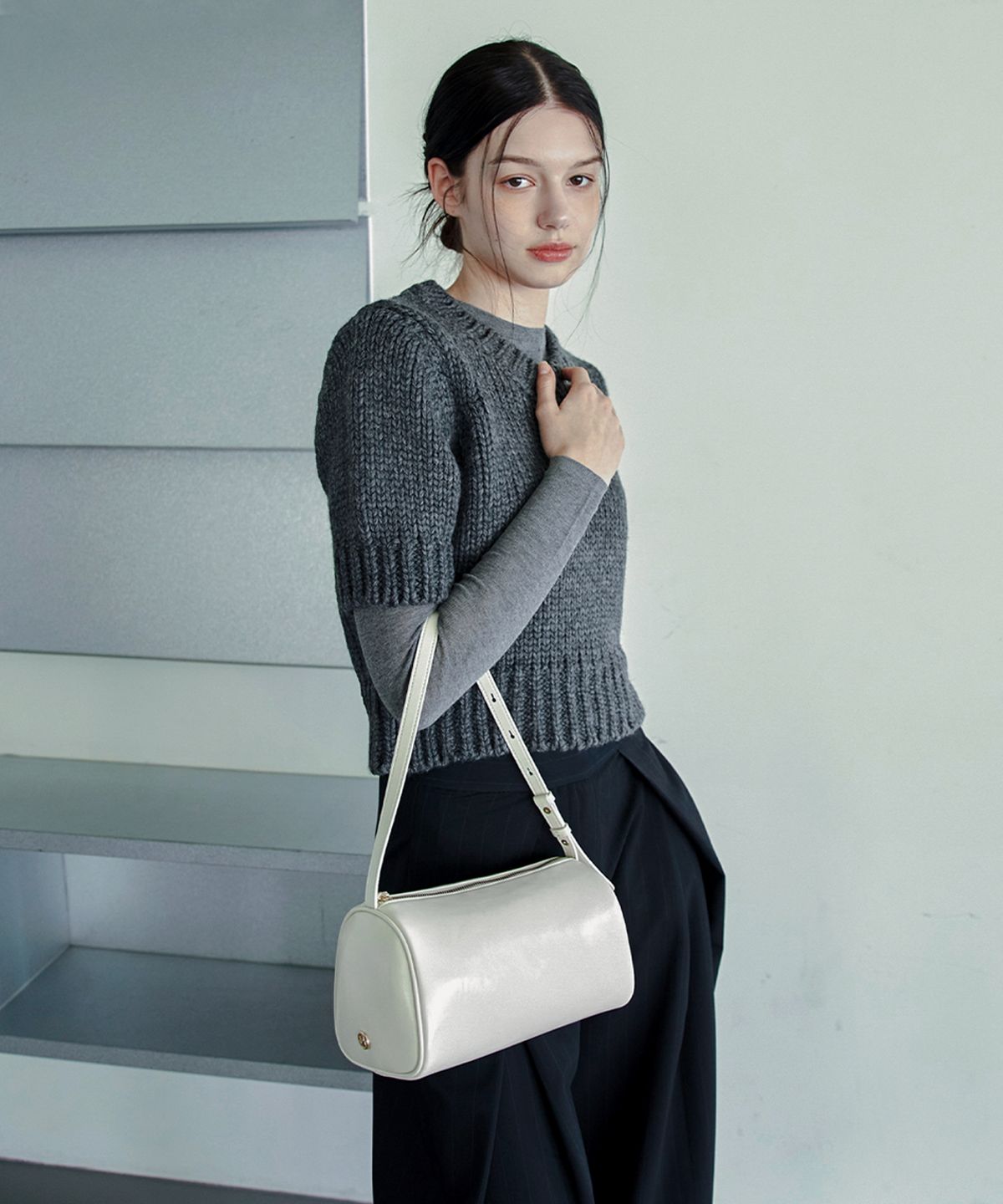 벨류엣(VALLUAT) Vine bag_Ivory