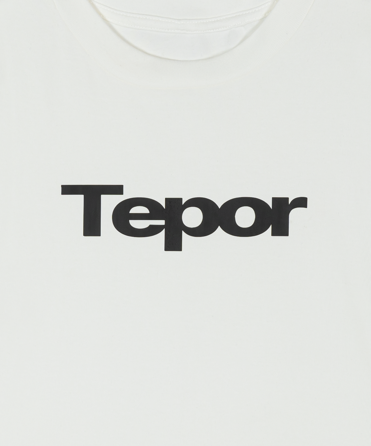 테포르(TEPOR) 로고 티셔츠 - 화이트