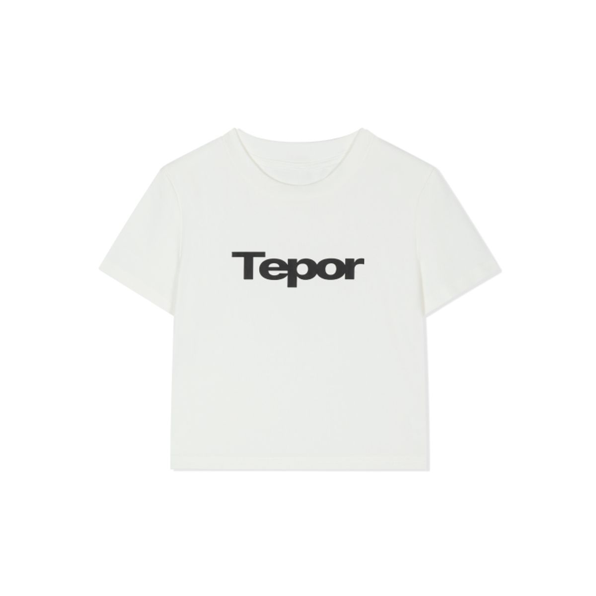 테포르(TEPOR) 로고 티셔츠 - 화이트
