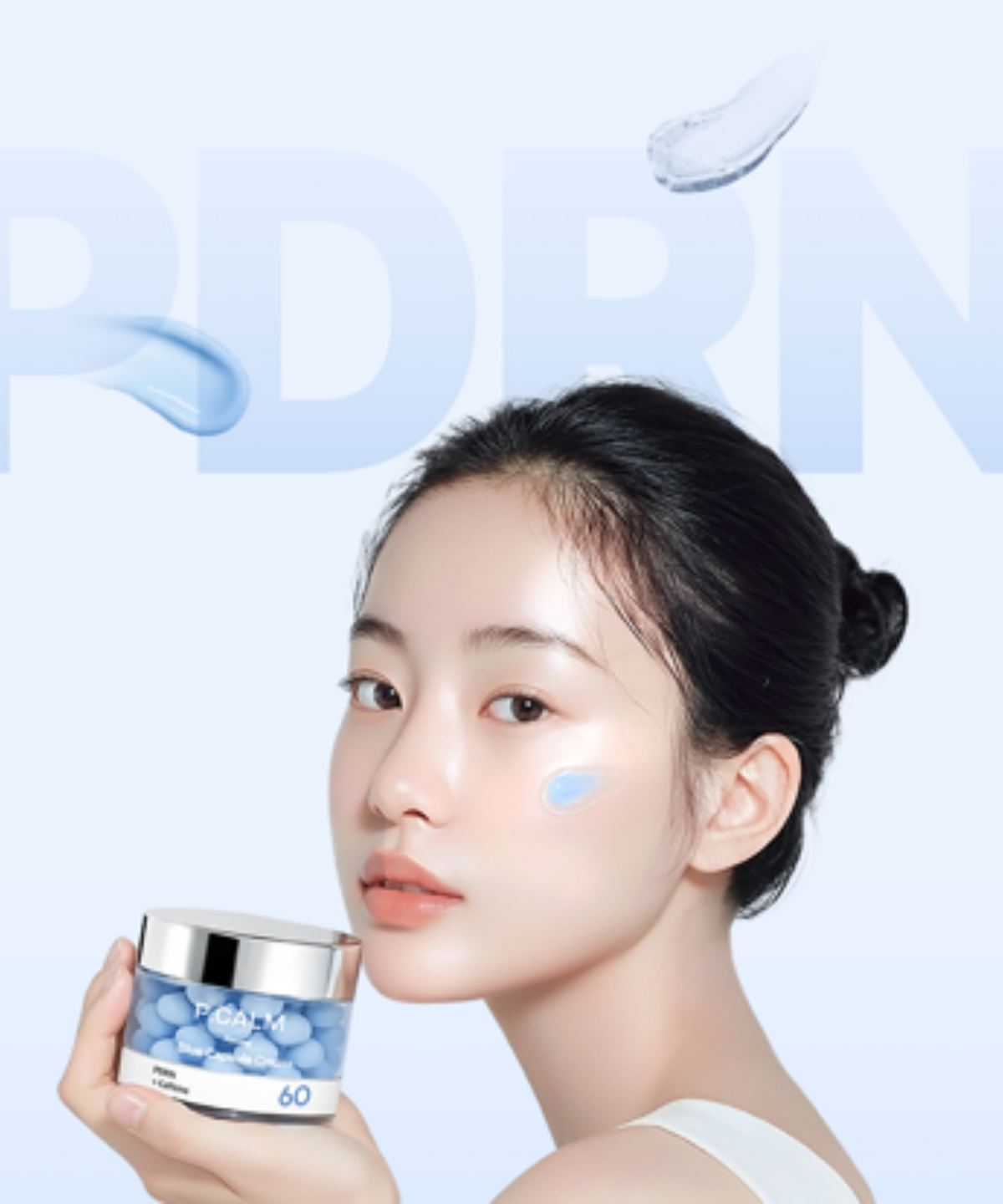 피캄(PCALM) PDRN 카페인 블루캡슐 60 크림 50ml