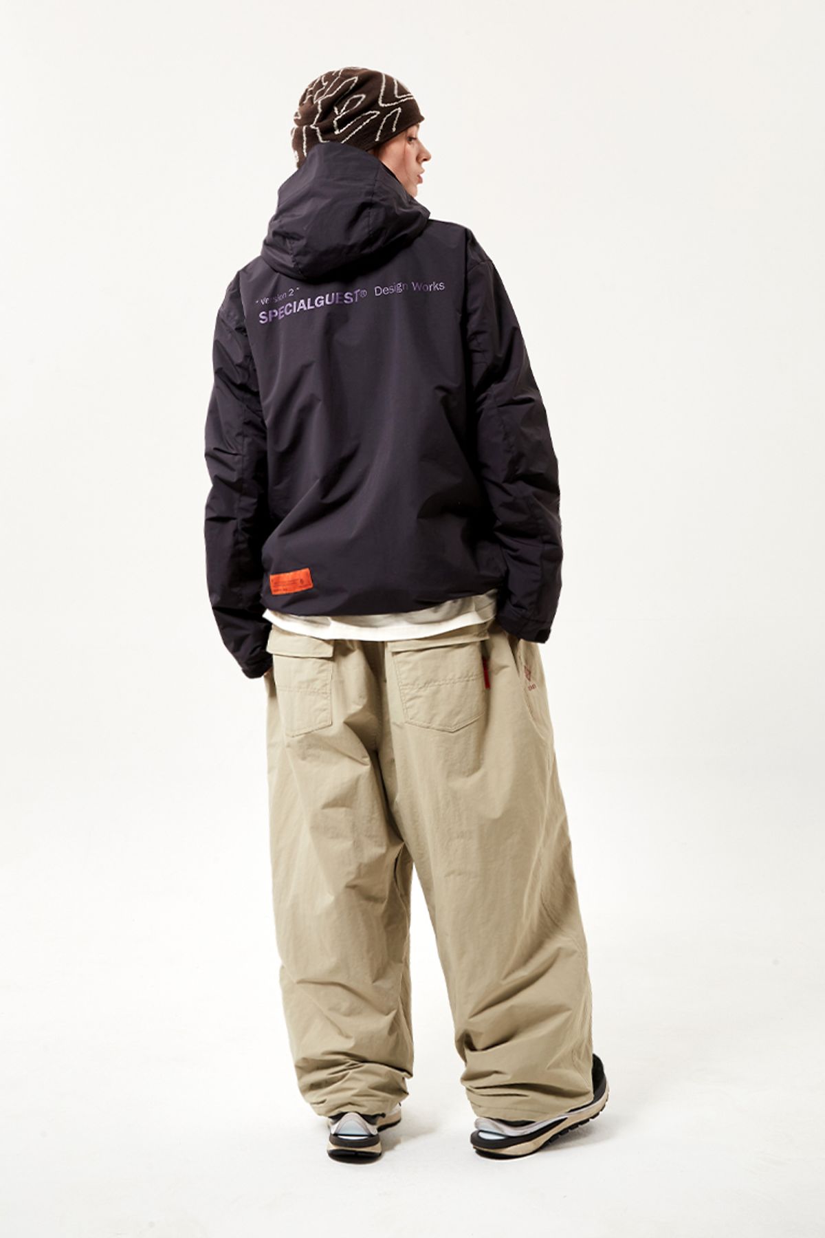 스페셜게스트(SPECIAL GUEST) V2 MOD THINSULATE ANORAK JACKET (Black)
