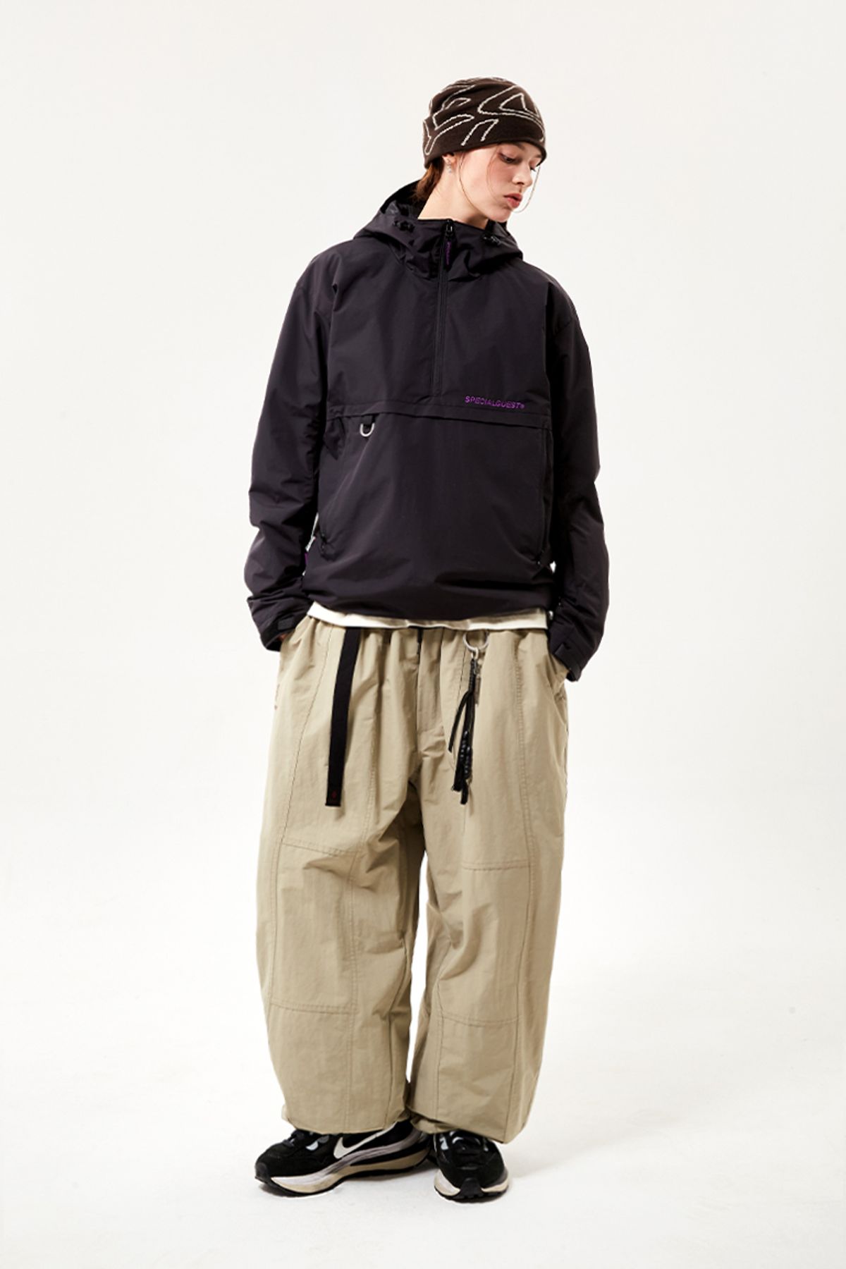 스페셜게스트(SPECIAL GUEST) V2 MOD THINSULATE ANORAK JACKET (Black)