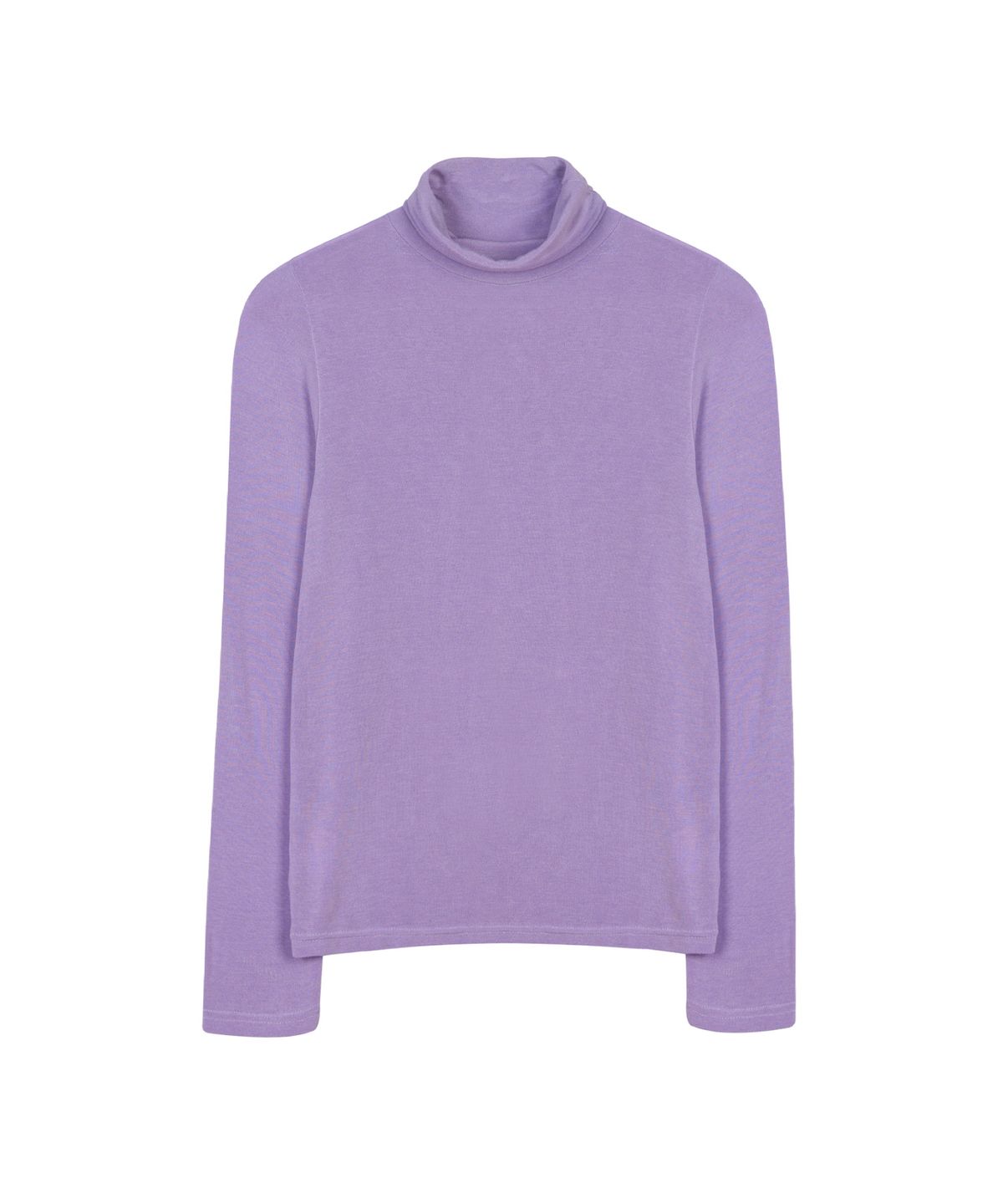 닉앤니콜(NICK&NICOLE) [ESSENTIAL] MINIMAL SLIM TURTLENECK TOP_PURPLE