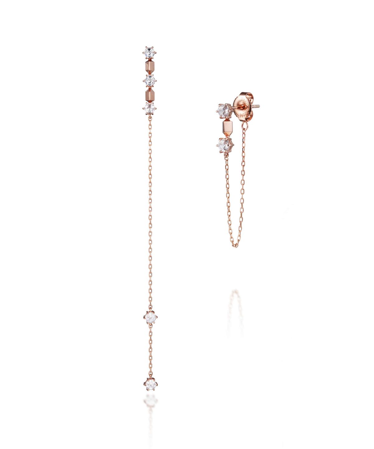 트렌카디즘(TRENCADISM) 던컨 귀걸이 14K 골드 이어링 한 쌍  DUNCAN_Earring_DCE100UB