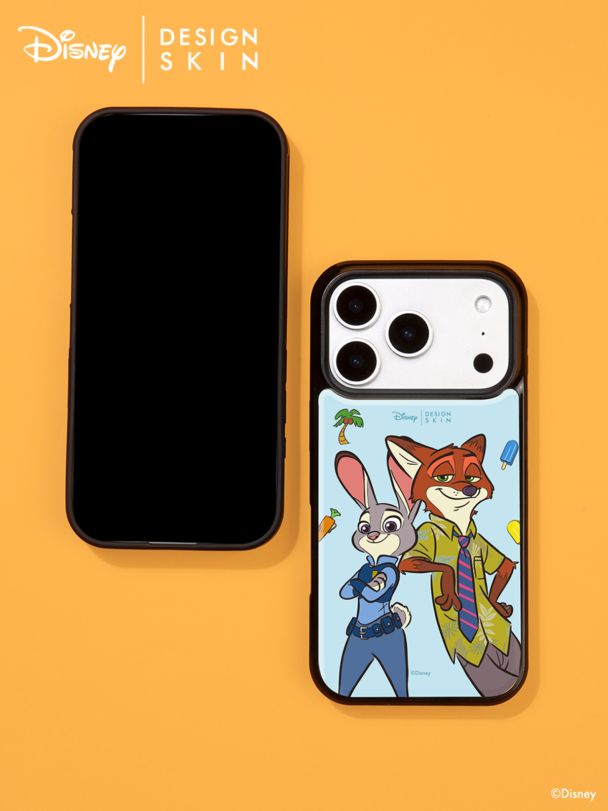 디자인스킨(DESIGNSKIN) [디즈니] 에폭시 그래픽 케이스_주토피아2