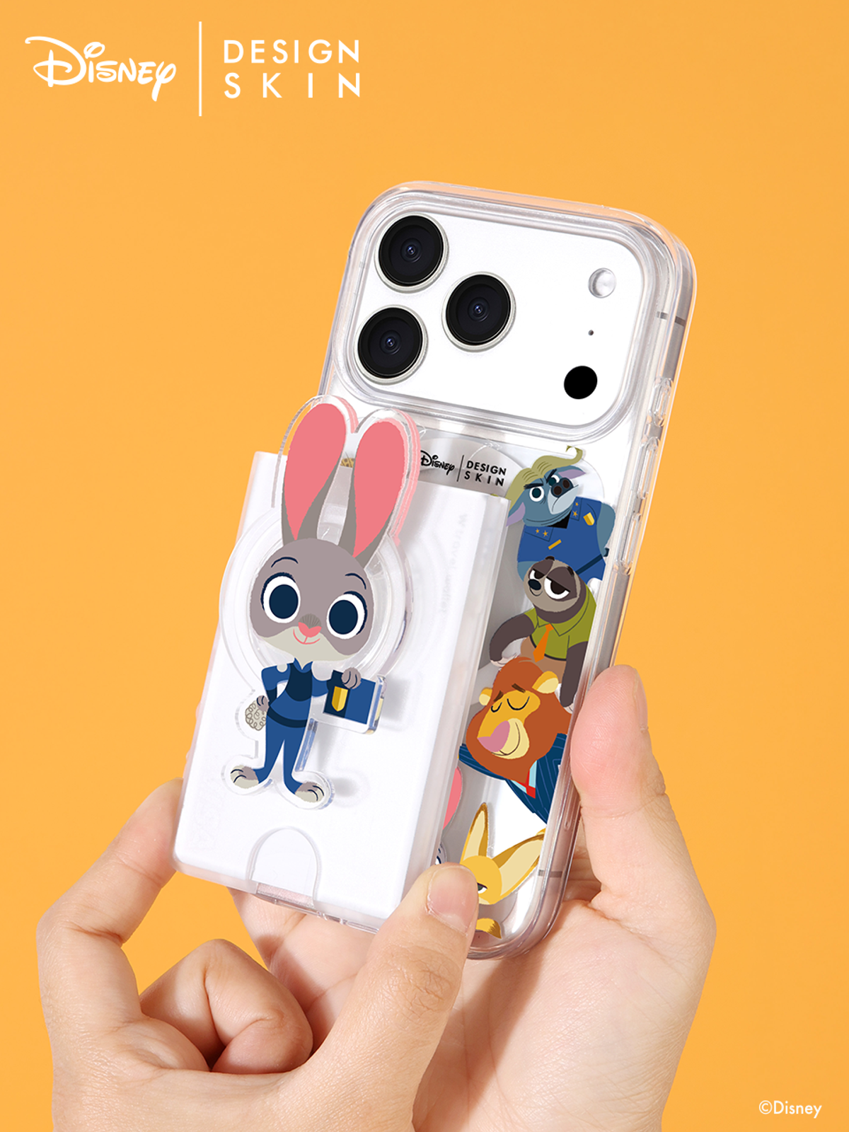디자인스킨(DESIGNSKIN) [디즈니] 맥세이프 카드포켓 그래픽톡_주토피아2