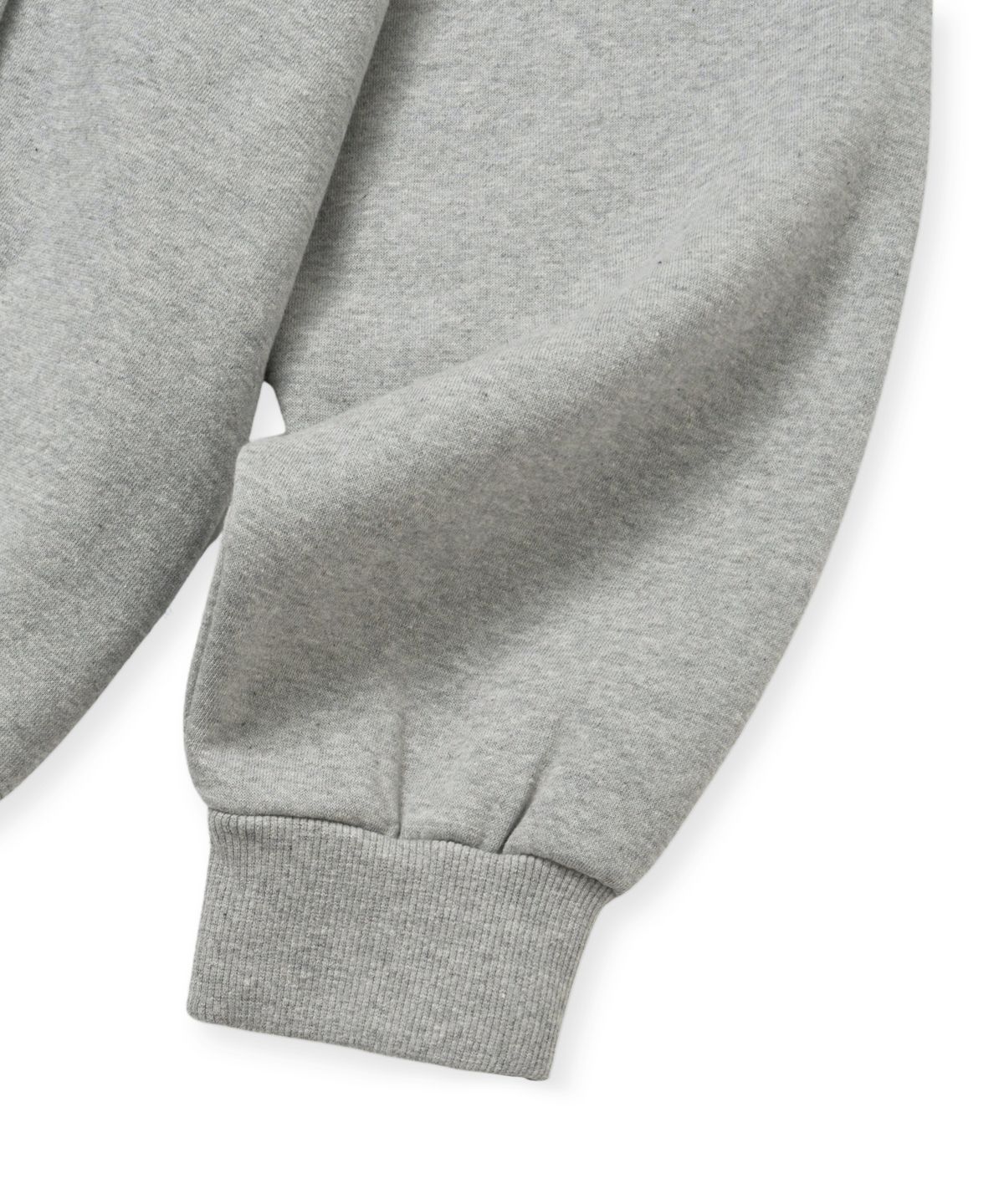 브라운브레스(BROWNBREATH) [25WINTER] TAG HOOD ZIP UP - MELANGE GREY