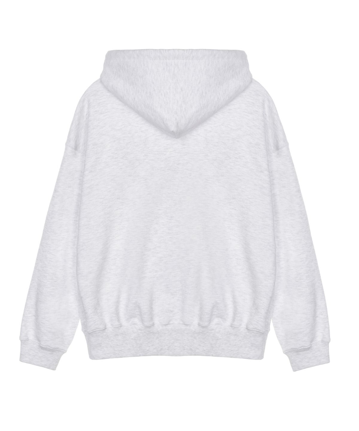 닉앤니콜(NICK&NICOLE) BUTTERFLY EMBROIDERY HOODIE_MELANGE BLACK