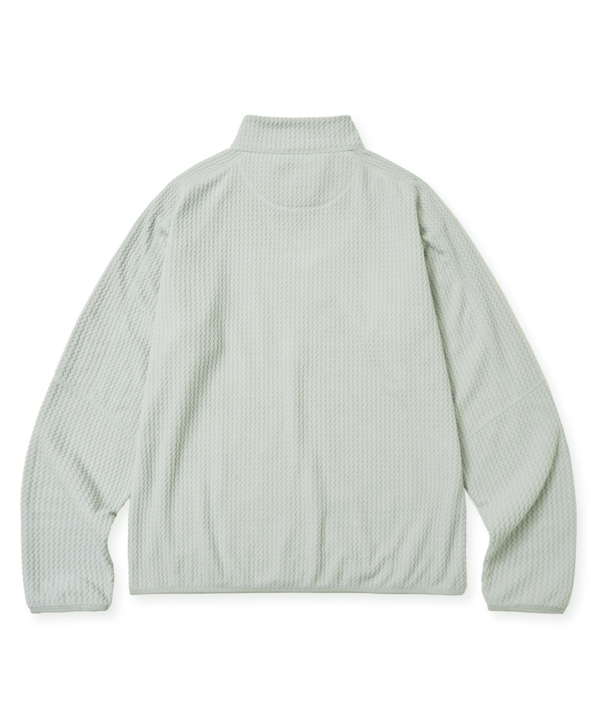 브라운브레스(BROWNBREATH) ALPINUM HALF ZIP FLEECE - ASH