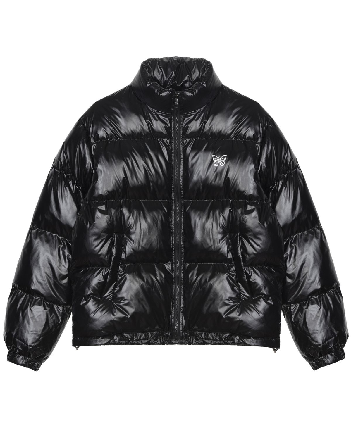 닉앤니콜(NICK&NICOLE) NICOLE BUTTERFLY GLOSSY PUFFER PADDING_BLACK