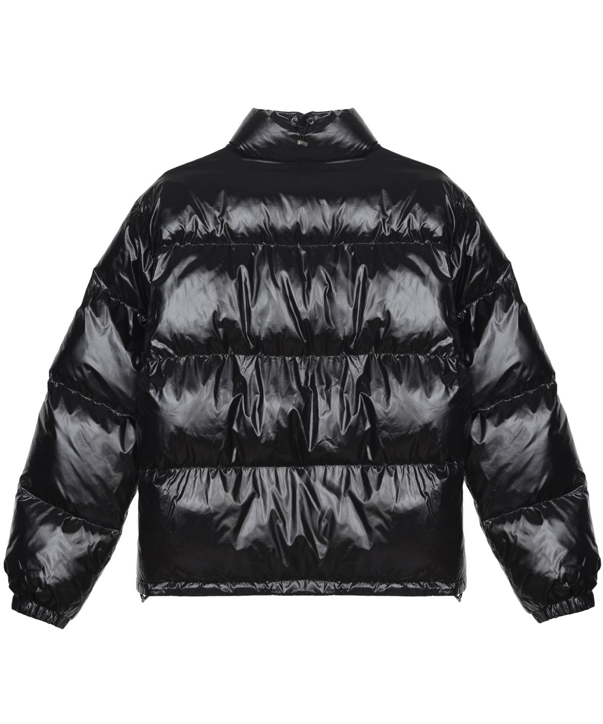 닉앤니콜(NICK&NICOLE) NICOLE BUTTERFLY GLOSSY PUFFER PADDING_BLACK