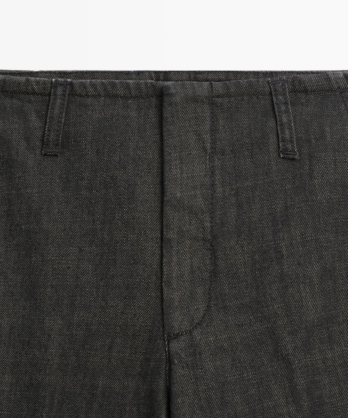 마시모두띠(MASSIMO DUTTI) 미드라이즈 와이드 레그 진