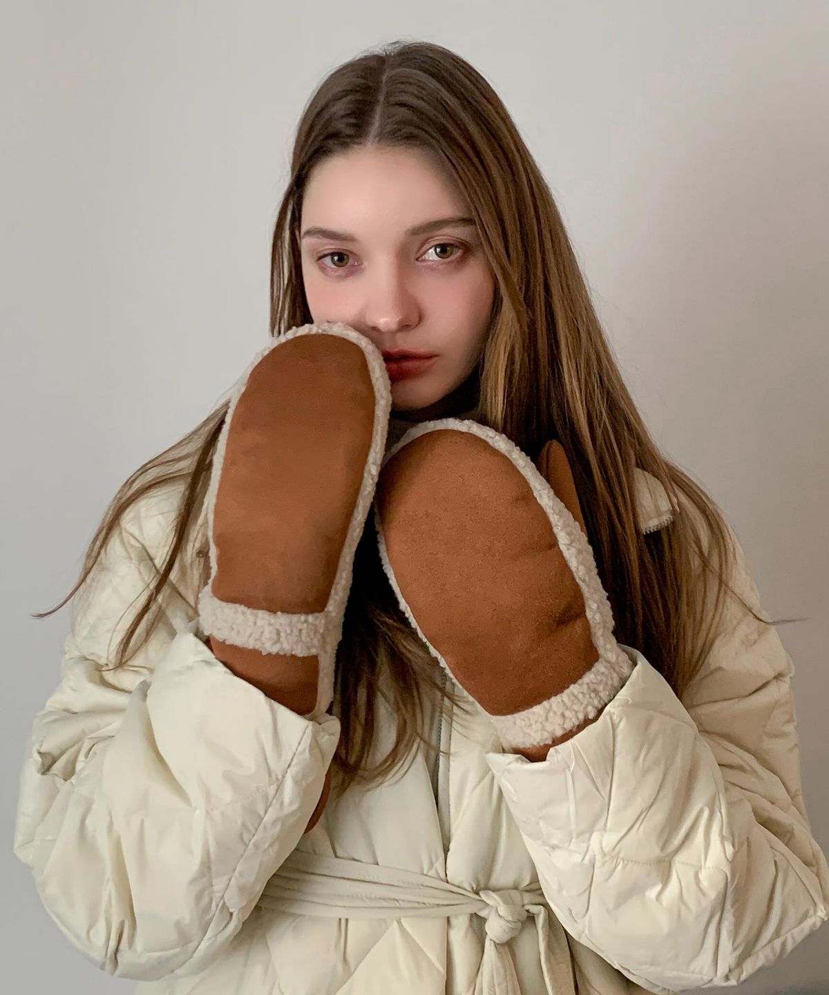 바스카라(VASCARA) Suede Mittens