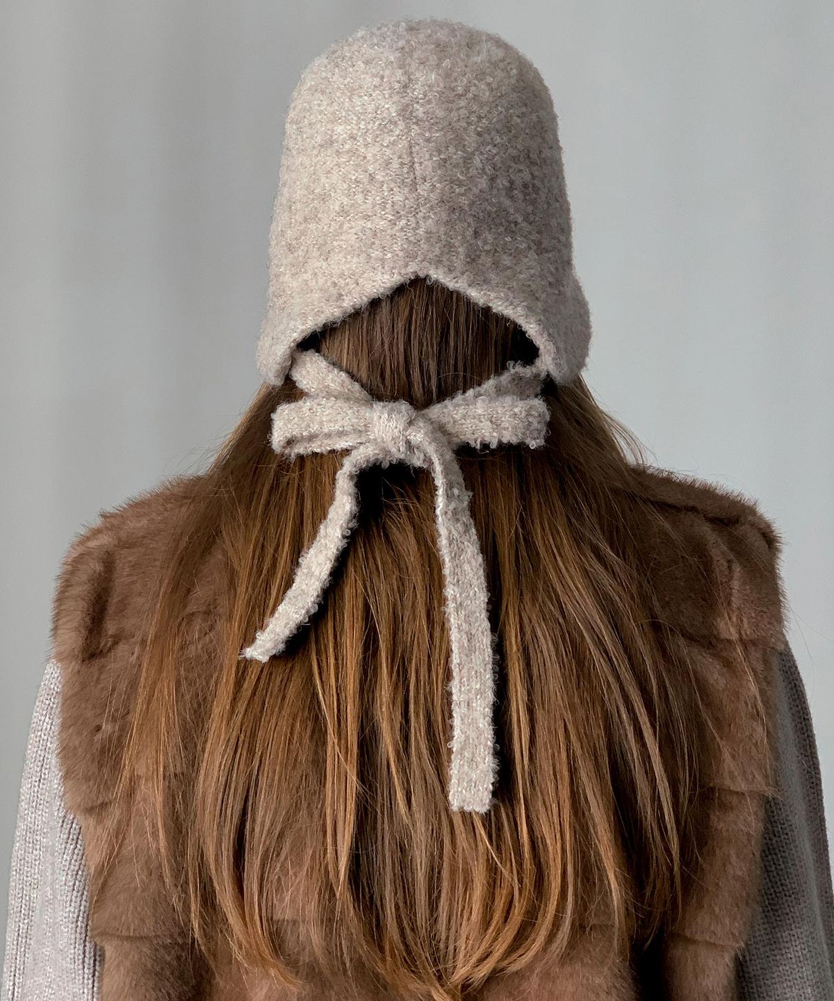 바스카라(VASCARA) Buckle Knit Bucket Hat (5colors)