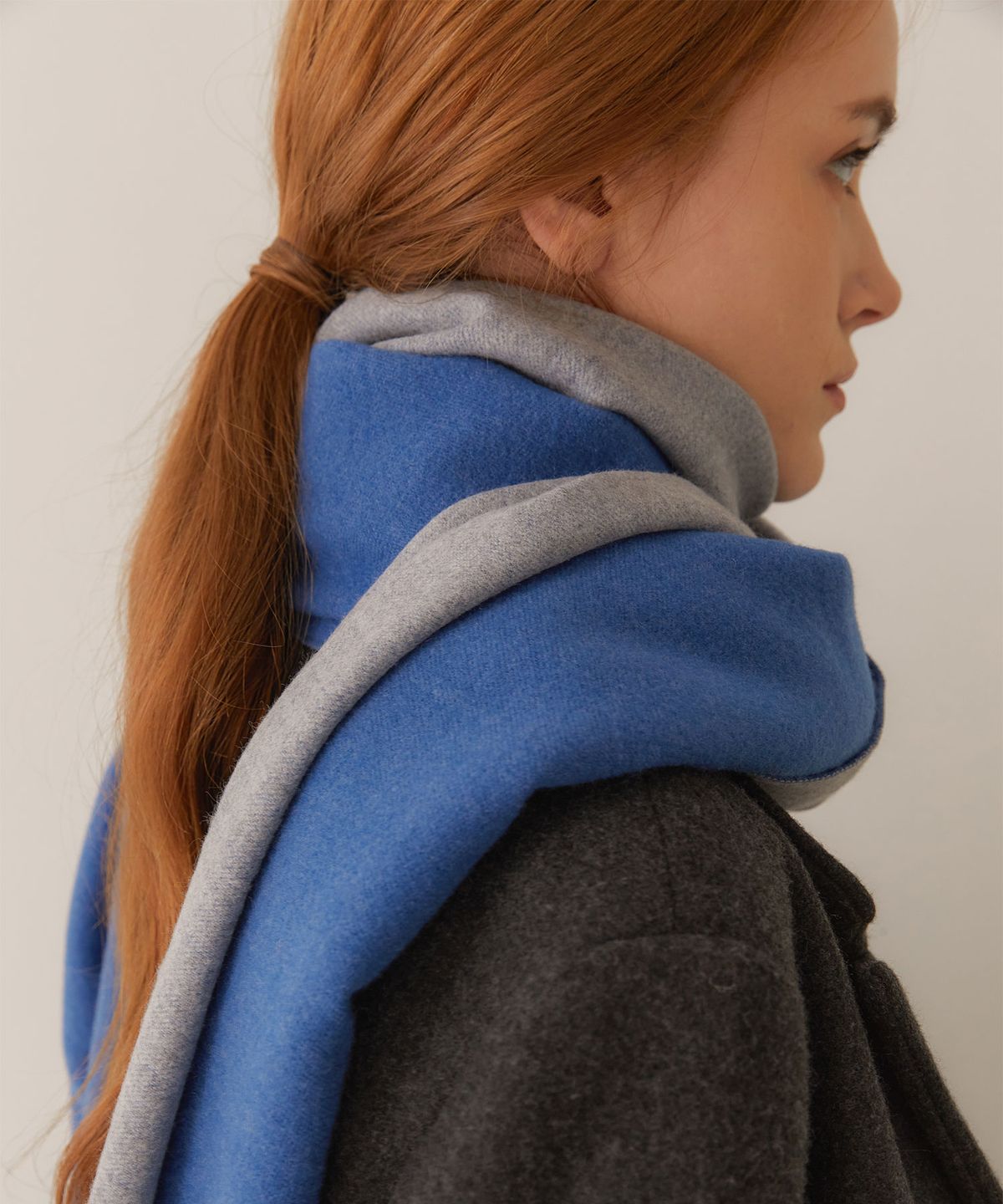 바스카라(VASCARA) Basic Two Tone Muffler (9colors)
