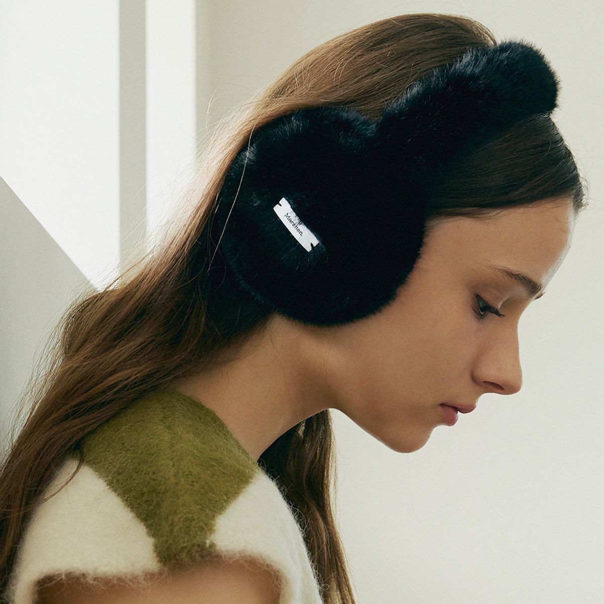메르헨(MERCHEN) Mink fur earmuff_5color
