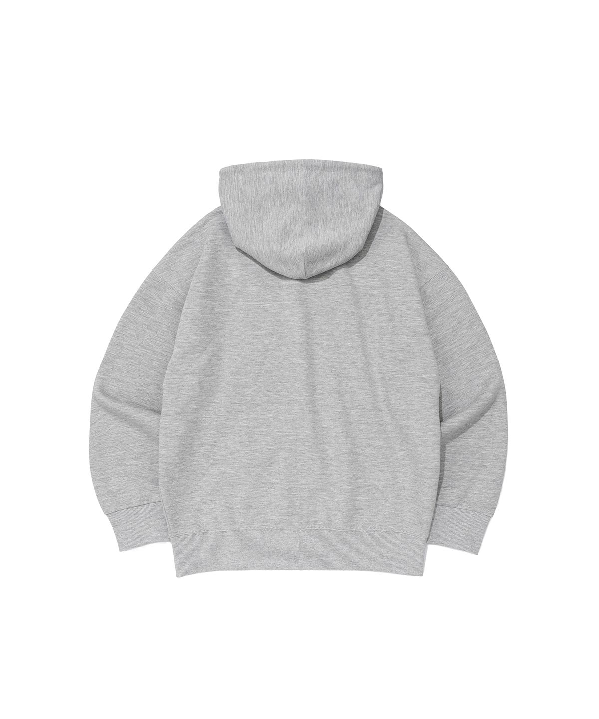 비캔버스(BECANVAS) BECANVAS SPECIAL INTERLOCK OVERFIT HOOD (MELANGE)