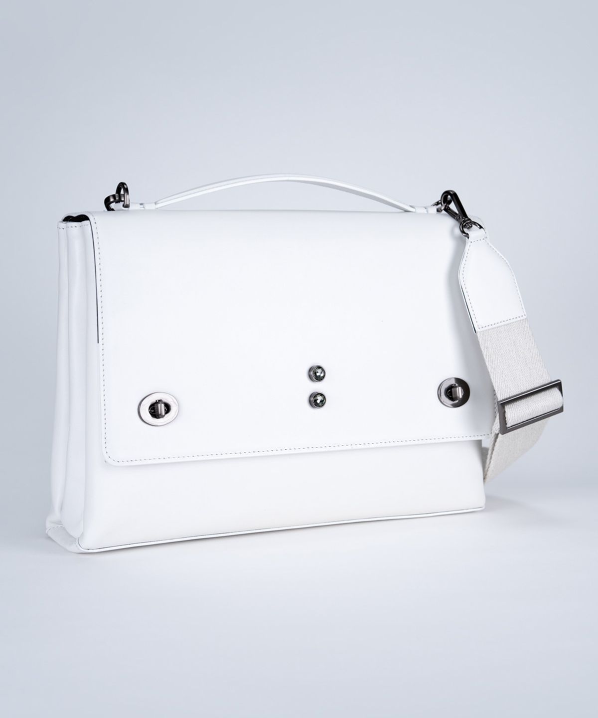 플라디코(PLAADICO) plaadico_s Satchel, Bright White