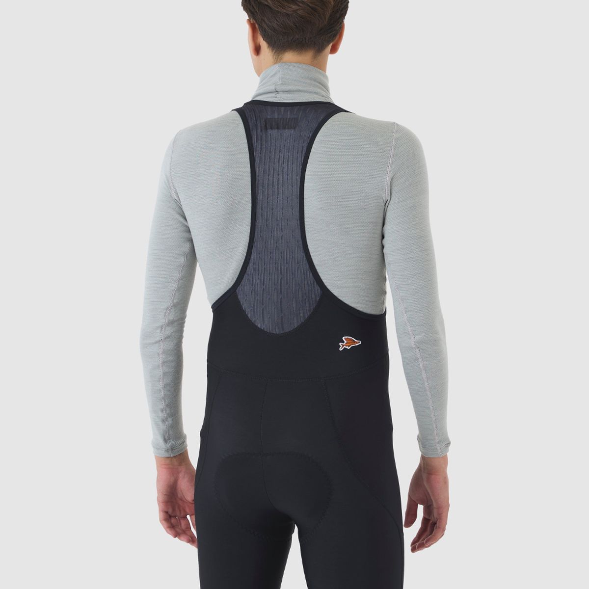 카페 드 사이클리스트(CAFE DU CYCLISTE) 엘리즈 클래식 기모 빕 타이즈 블랙 남성