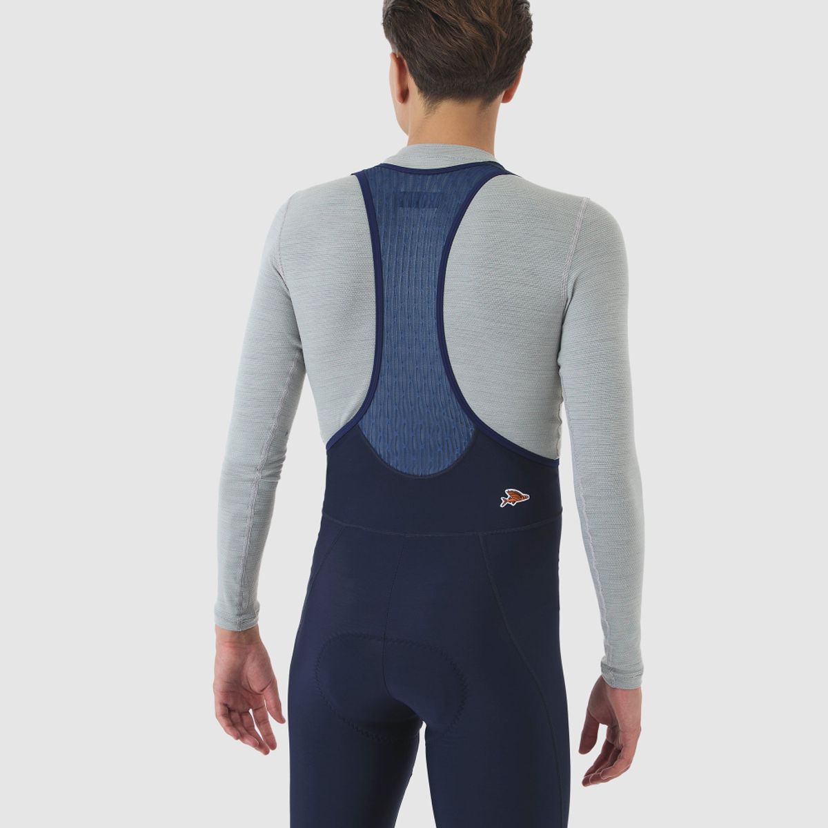 카페 드 사이클리스트(CAFE DU CYCLISTE) 마리 클래식 기모 빕 타이즈 네이비 남성