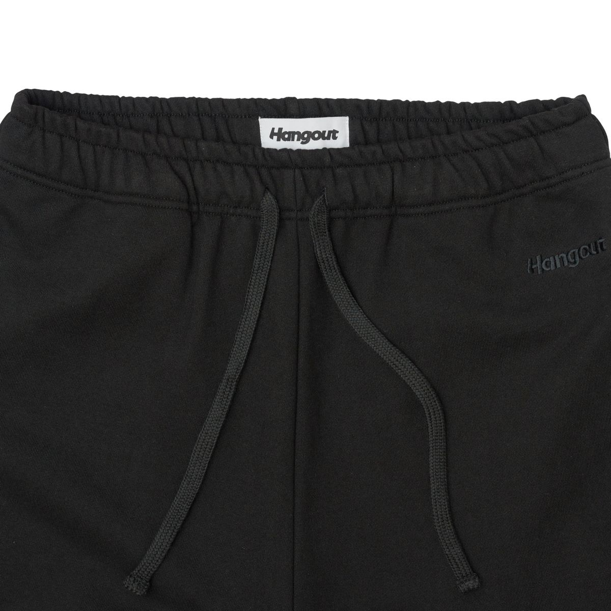 행아웃(HANGOUT) 와이드핏 스웻팬츠 (블랙)