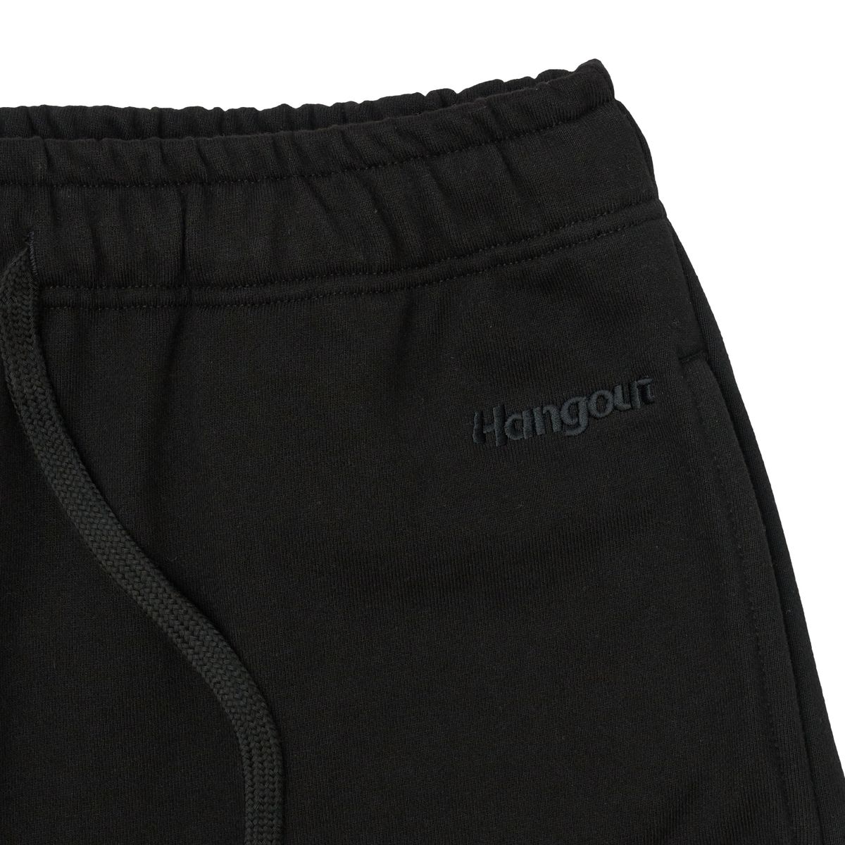 행아웃(HANGOUT) 와이드핏 스웻팬츠 (블랙)