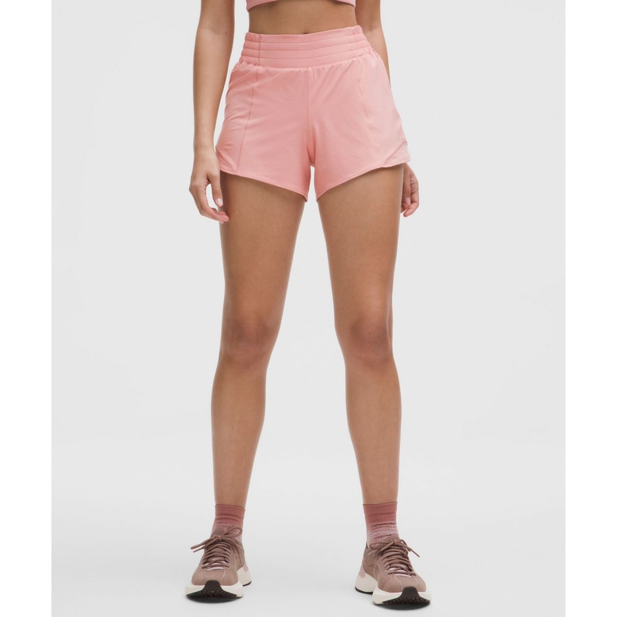 룰루레몬(LULULEMON) 핫티 핫 하이라이즈 라인드 쇼츠 4inch  TROS