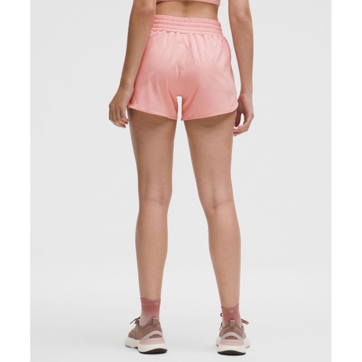 룰루레몬(LULULEMON) 핫티 핫 하이라이즈 라인드 쇼츠 4inch  TROS