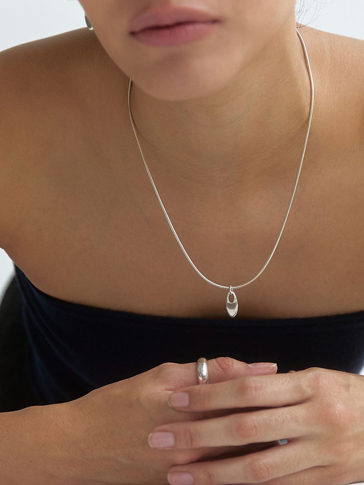 미메시(MIMESI) [925 silver] Nadia Necklace