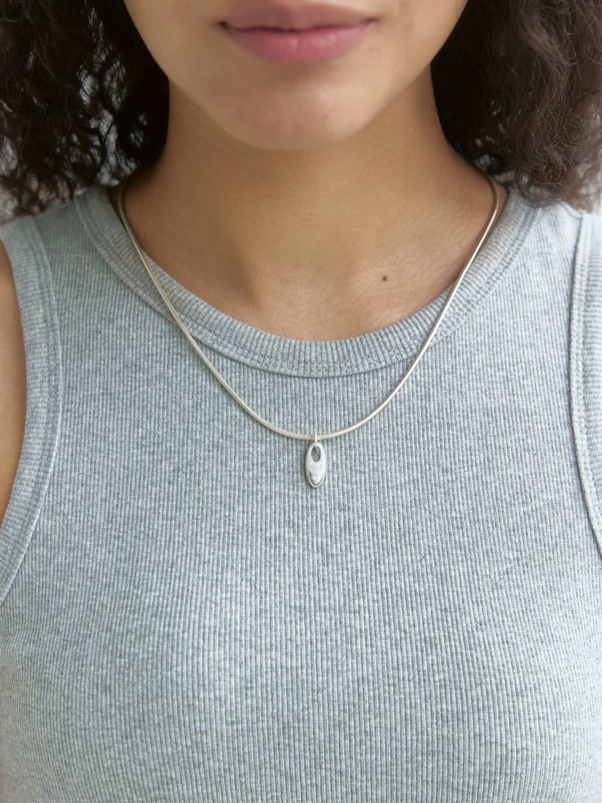 미메시(MIMESI) [925 silver] Nadia Necklace