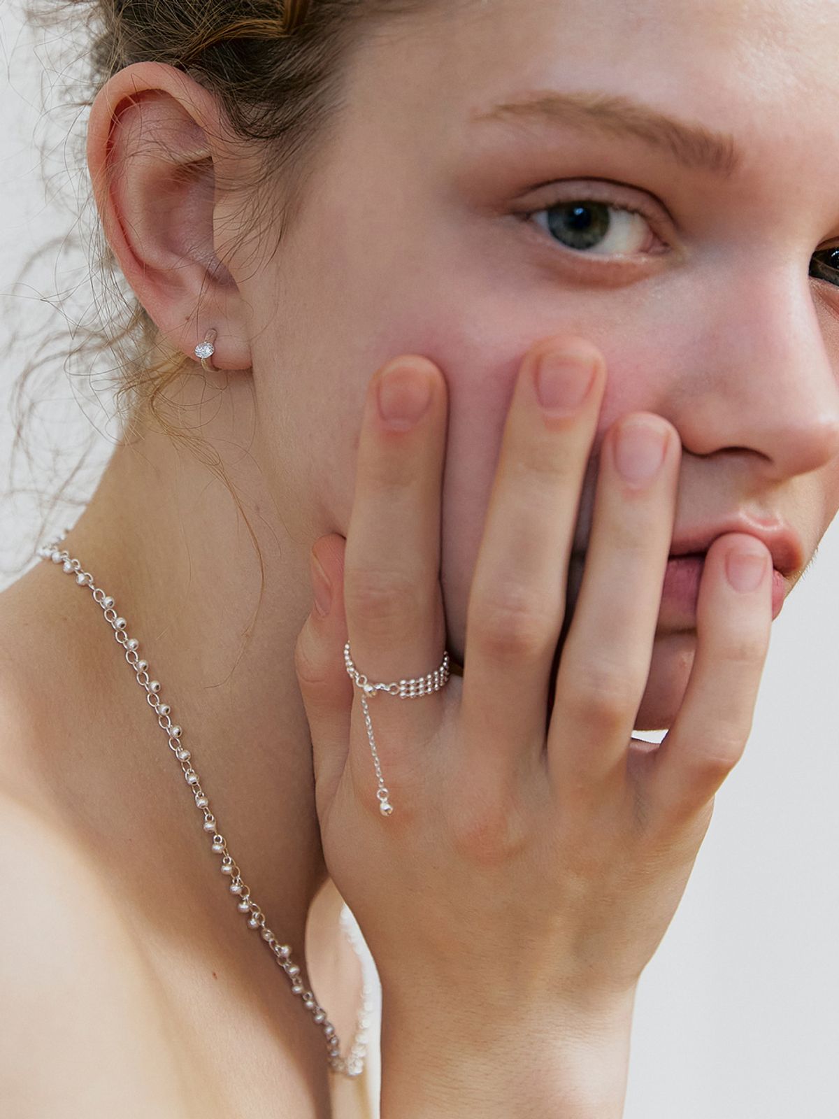미메시(MIMESI) [925 silver] Bolero Ring
