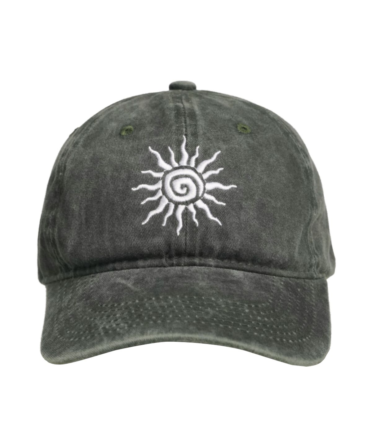 코소(COSO) CC 시그니처 아트웍 피그먼트 볼캡 (그레이)