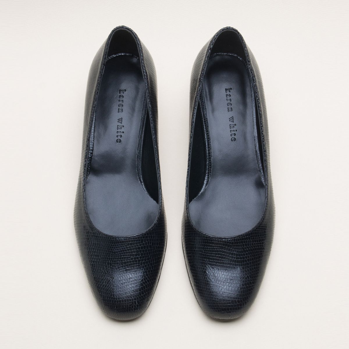 카렌화이트(KAREN WHITE) Lizard pumps kw2957 3cm 펌프스