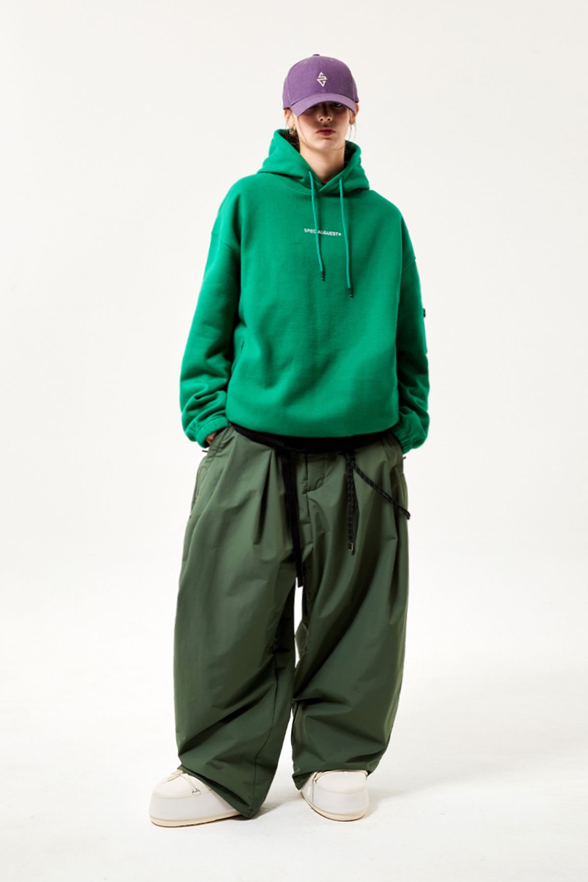 스페셜게스트(SPECIAL GUEST) V2 ADJUST HOODIE N (Kelly Green)