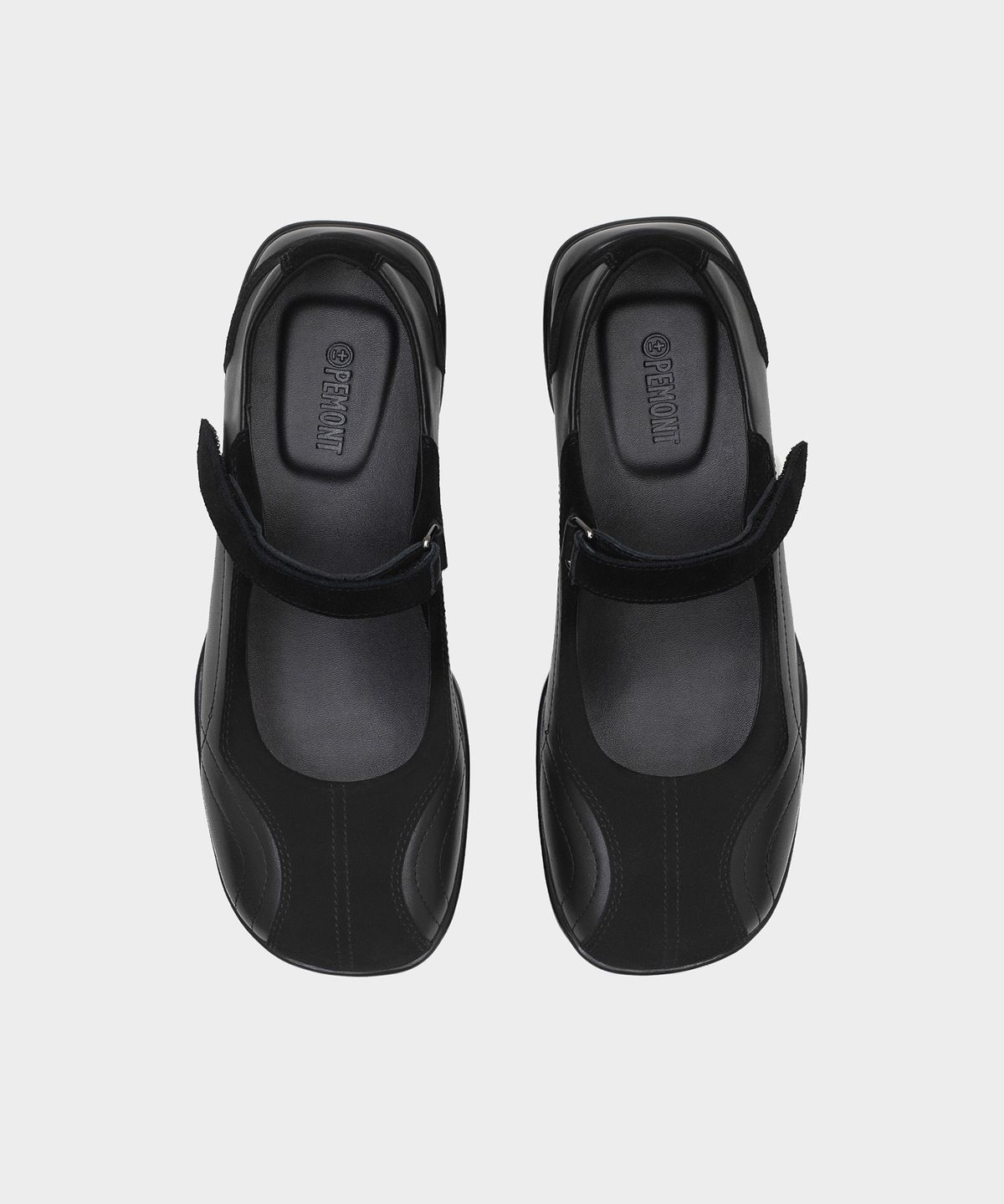 페몬트(PEMONT) square mary jane (black)