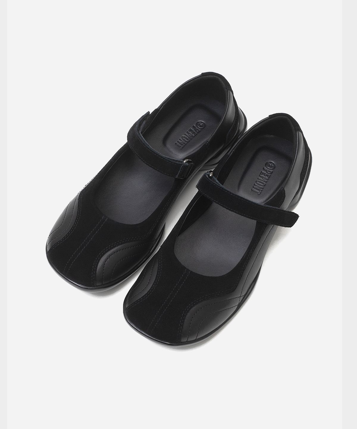 페몬트(PEMONT) square mary jane (black)