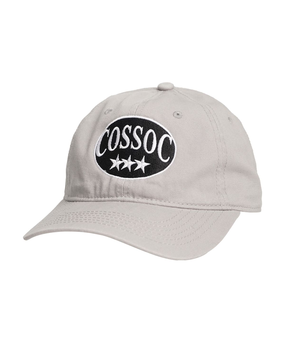 코소(COSO) CC 3 스타 커브 캡 (브라운)