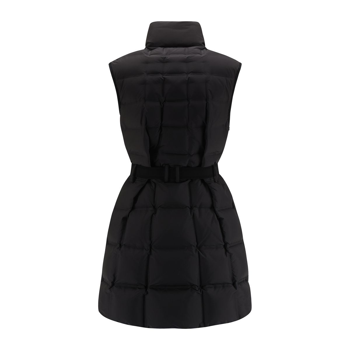 어뉴골프(ANEW GOLF) WOMEN LONG DOWN VEST_BK