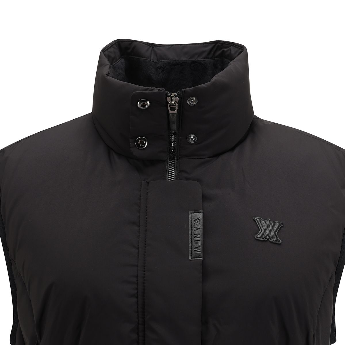 어뉴골프(ANEW GOLF) WOMEN LONG DOWN VEST_BK