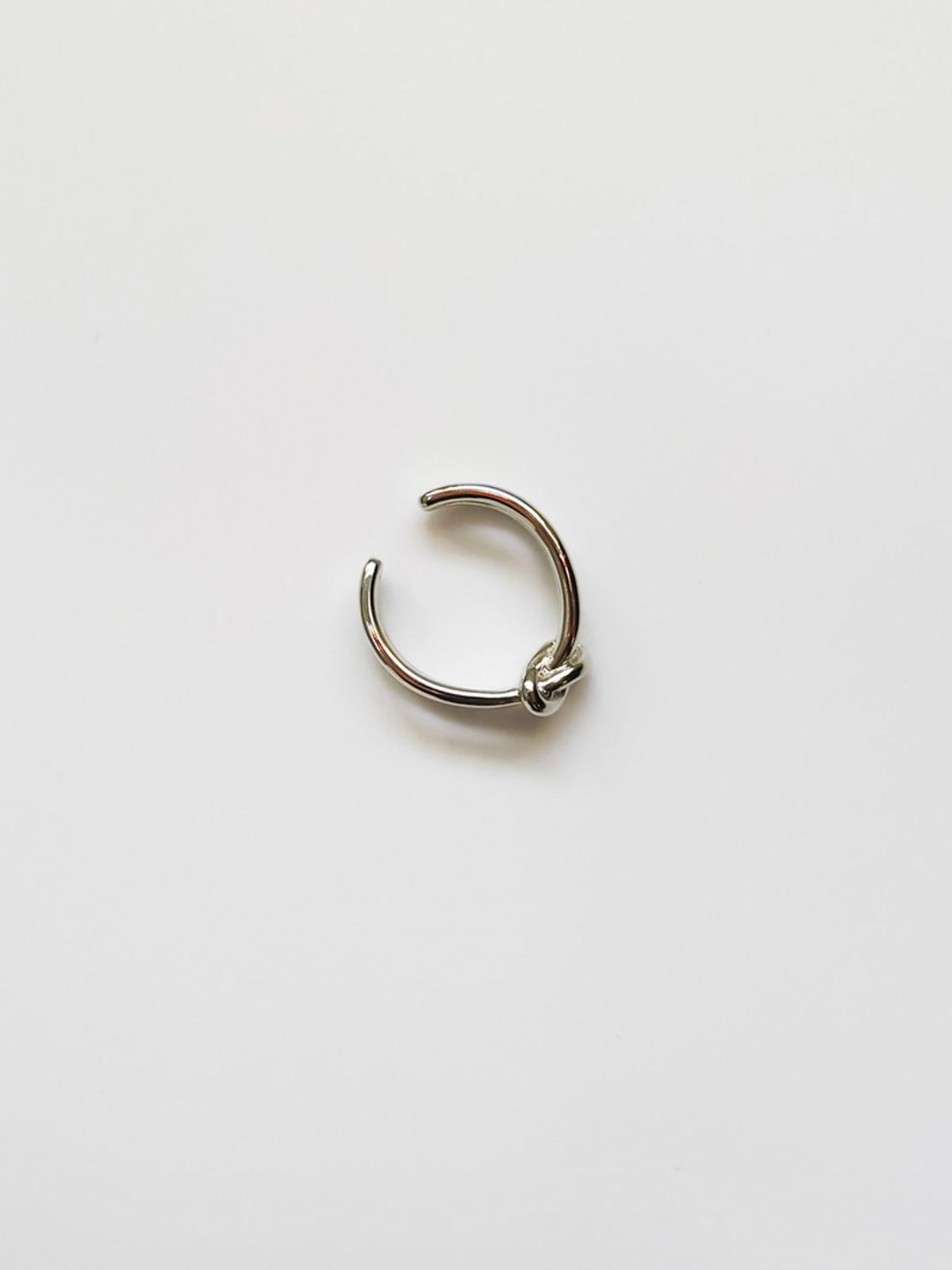 소수(SOSOO) Two Knot Open Ring