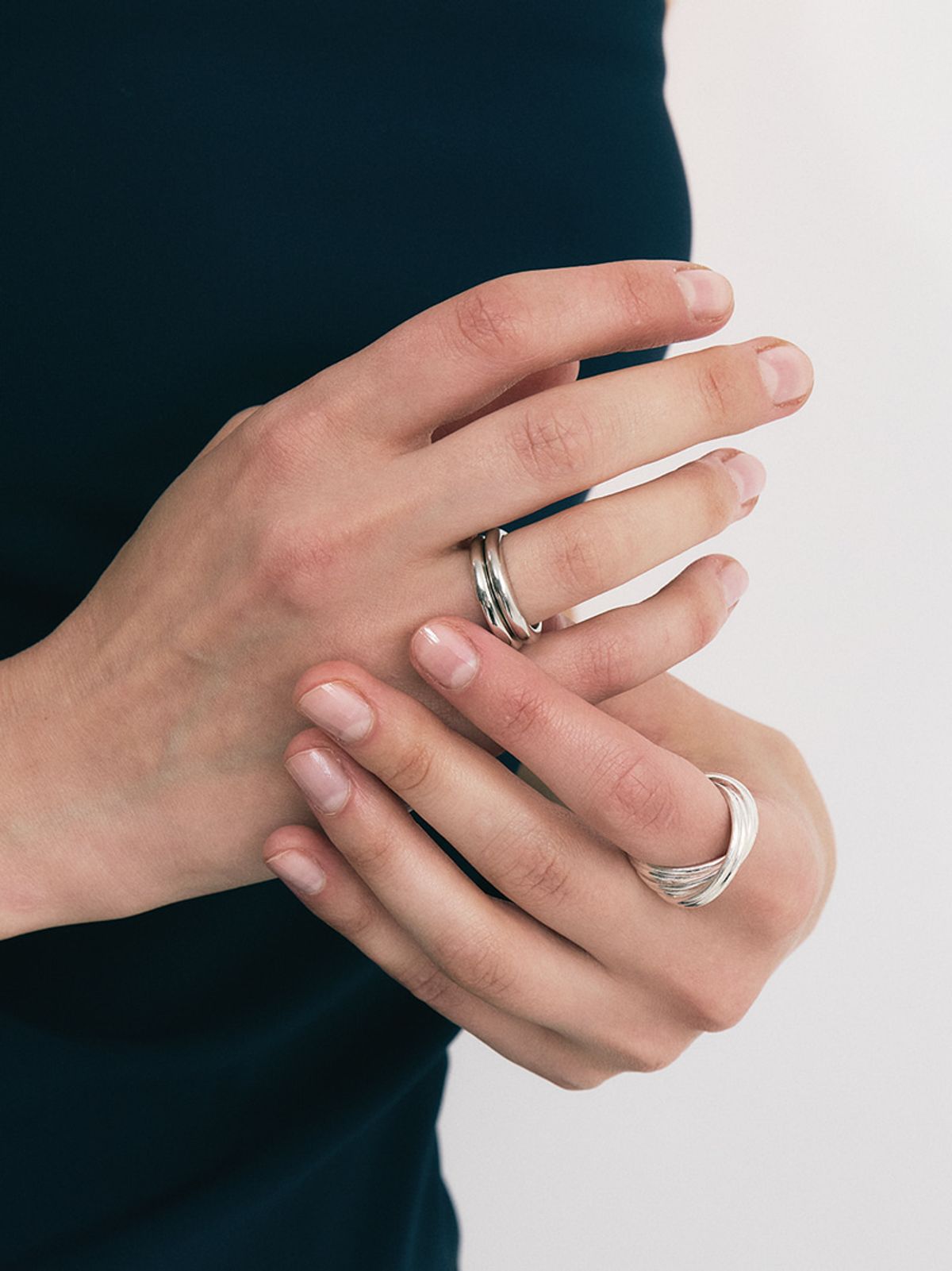 소수(SOSOO) Simple Double Ring