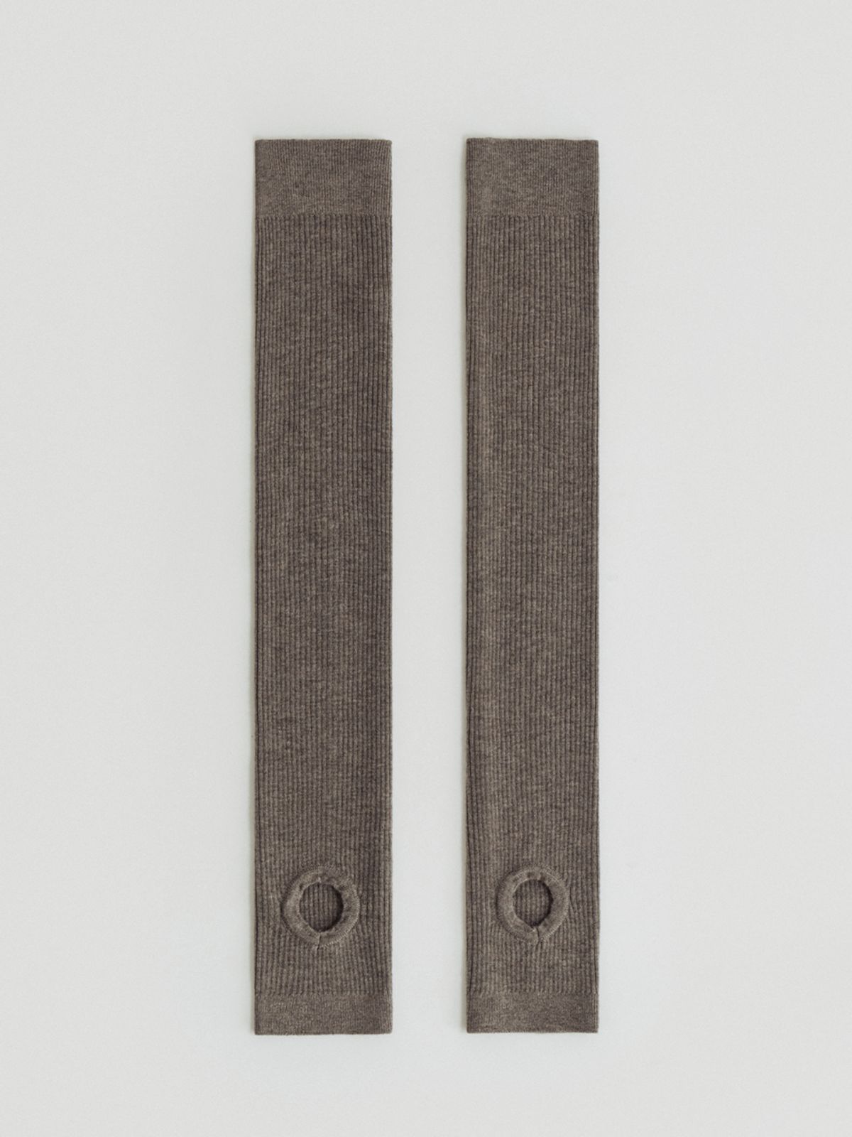 모이아(MOIA) wool leg warmer (wood)