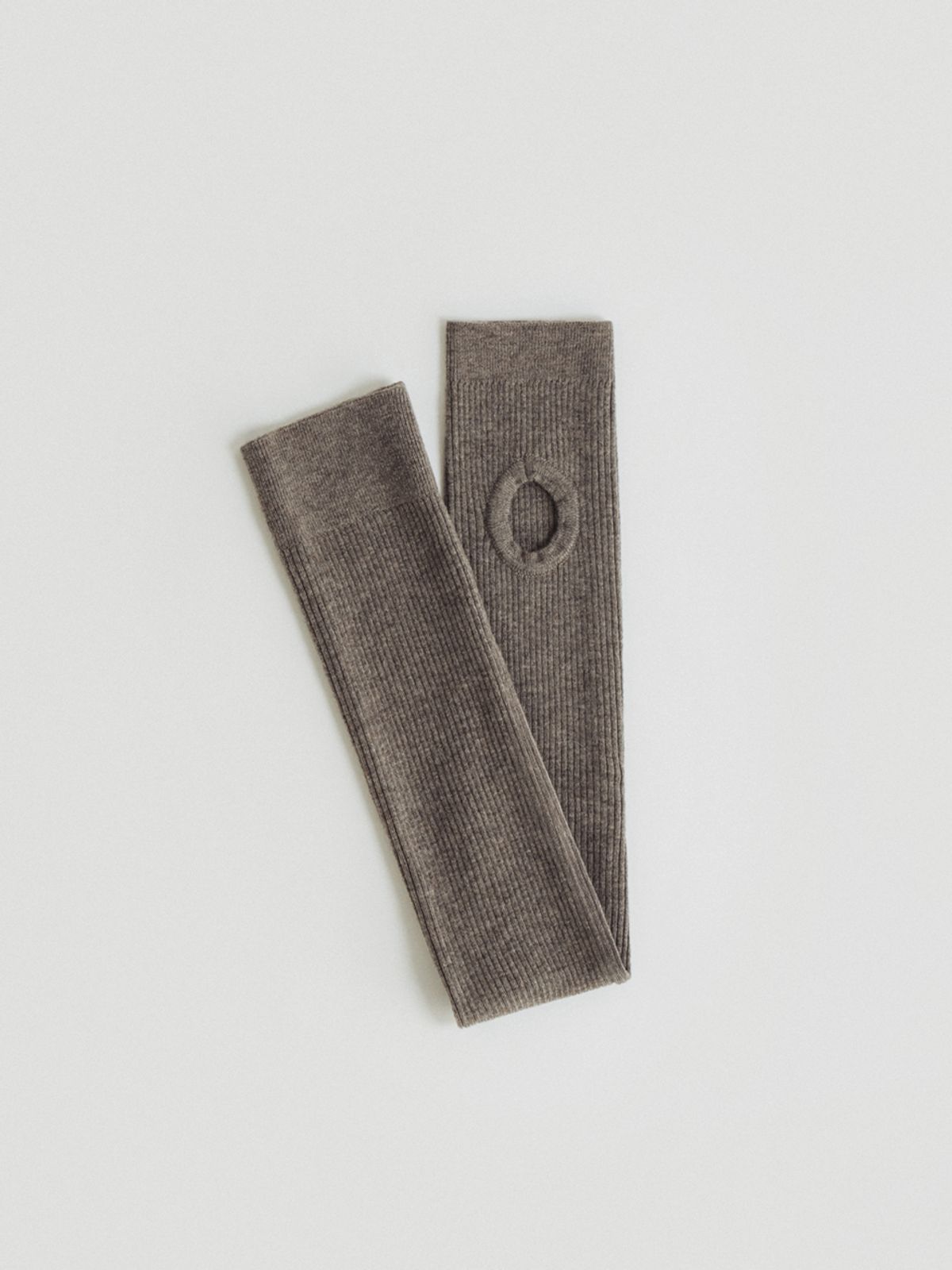 모이아(MOIA) wool leg warmer (wood)