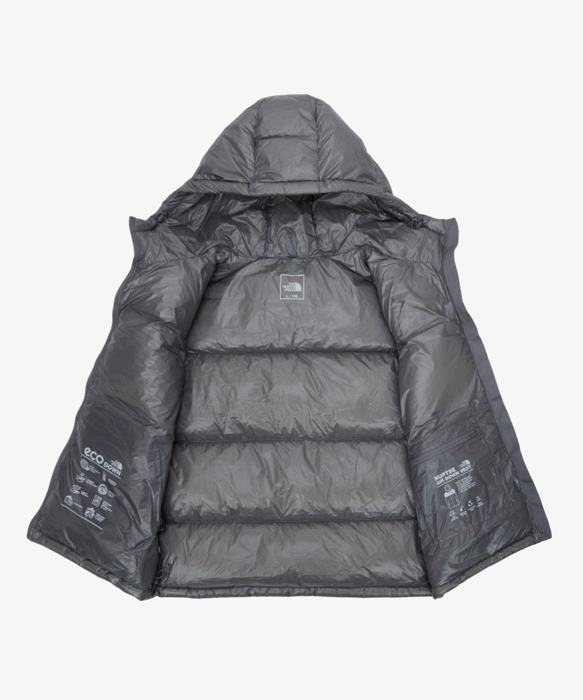 노스페이스(THE NORTH FACE) NV1DR64B 남성 눕시 에어 베스트 (RDS) GRAY
